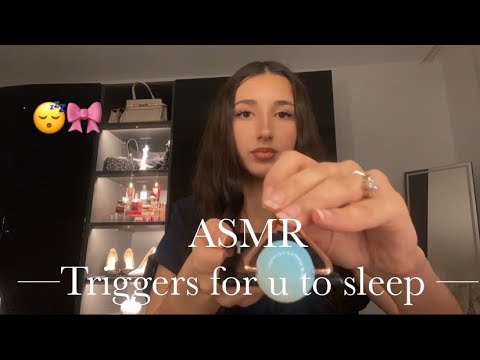 Asmr triggers for u to fall asleep 🎀💤 | tapping & scratching + no talking