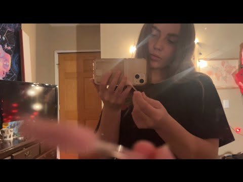 Asmr Lofi Mirror Visuals (mouthsounds, screen tapping & some whispering +)