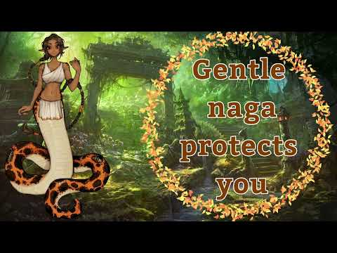 {Asmr} Lamia guardian heals you [softspoken] [snake girl] [f4a] [fantasy]