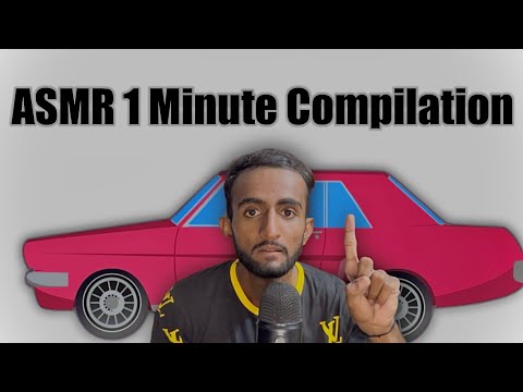 ASMR 1 Minute Compilation In Car 🚗