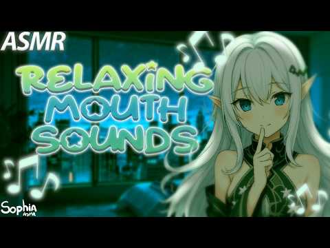 ASMR Mouth Sounds with Soft Ambient Music | Deep Relaxation & Tingles