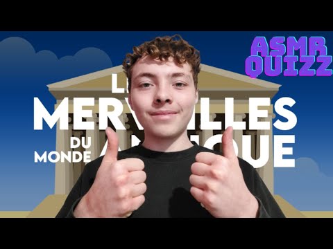 ASMR FR:🏛Quizz sur les Merveilles Antiques🏛