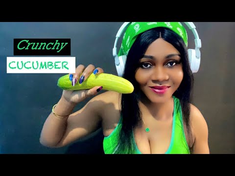 ASMR | Crunchy CUCUMBER 🥒 {No talking}