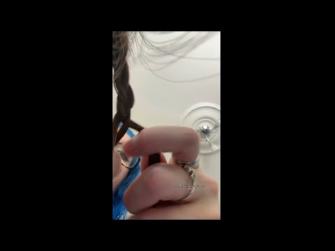 ASMR plaiting your eyelashes 👁️👁️