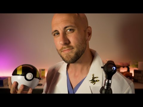 [ASMR] Poké Doc Takes Care of you | Medical Exam| Personal Attention | Male Doctor