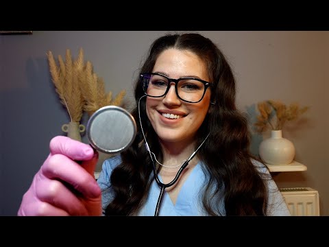 ASMR | Student Nurse Examines You🩺(Soft Spoken, Writing, Personal Attention)