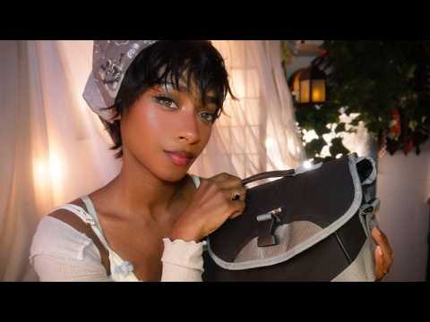 ASMR Packing for a Little Trip 💼 🏖️ (Soft Spoken, Rustling, Ramblings, Sleepy)