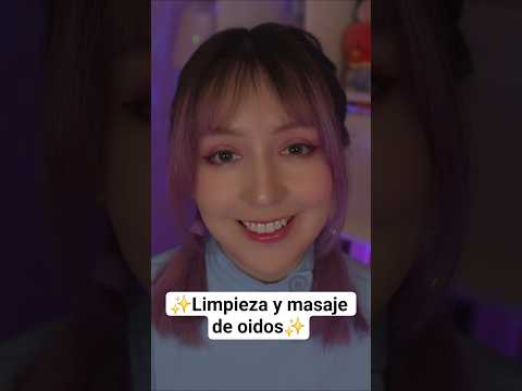 ⭐ASMR limpieza y masaje de oídos 👂✨ | Examen relajante