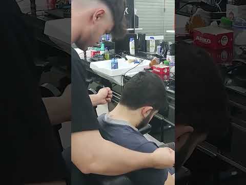 ASMR BARBER HEAD,FACE,EAR,SHOULDER,CHEST,BACK MASSAGE THERAPY #massage #asmr #relaxing #shorts