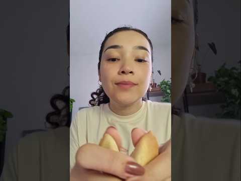 ASMR Sempre quis provar 🥠 Biscoito da sorte ✨️