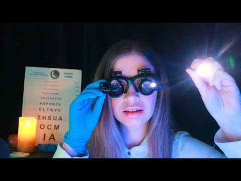 ROLEPLAY Ophtalmo ASMR 1h ! - Test visuel, lumière pour dormir.