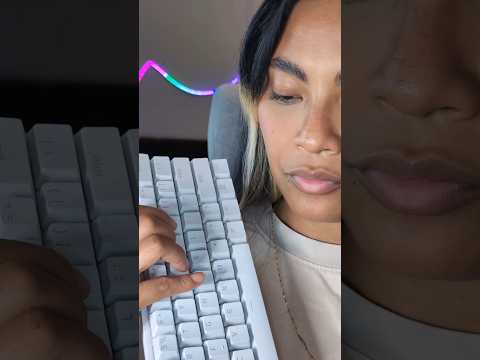 Keyboard ASMR #asmr #keyboard #shortsfeed #shorts #youtube #gum #clickykeyboard #trending