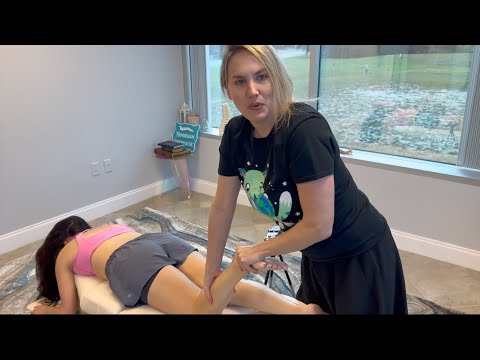 What Women NEED Done to Their FEET to RELAX - Chiropractic FOOT CRUNCHES Helped the Whole BACK