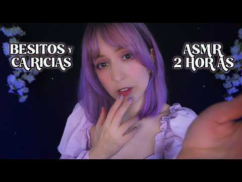 ⭐ASMR 2 HORAS de Besitos y Caricias 💕 Atención Personal para Dormir | Especial San Valentín
