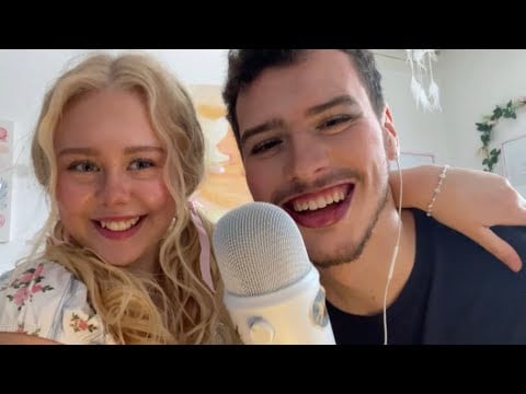 asmr doing my boyfriends makeup 🎀 (fun & relaxing) 