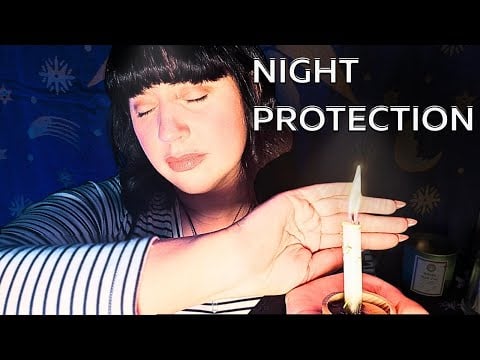 Night Protection Ritual for Deep, Safe Sleep  | Witchy ASMR🌛