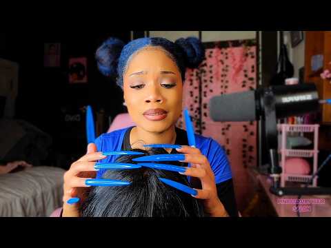 ASMR ~ MESSY Hairstylist That Loves To Gossip Does Your Hair