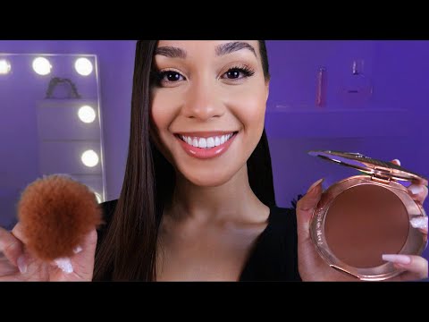 ASMR 💜 Big Sis Does Your Makeup For A Date | Personal Attention Roleplay