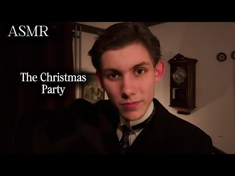 ASMR - Butler prepares you for the christmas dinner, historical soft spoken male roleplay for sleep
