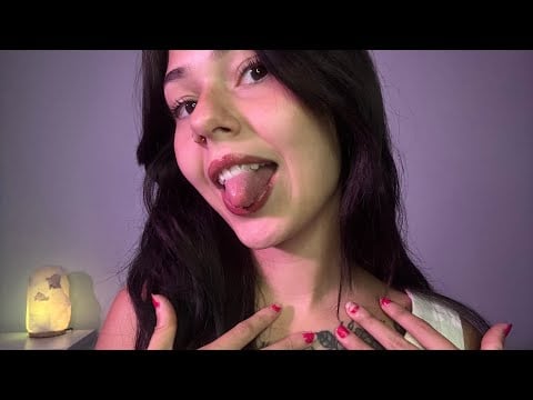 ASMR Body Triggers! (Collarbone Tapping/Scratching, Mouth Sounds) 