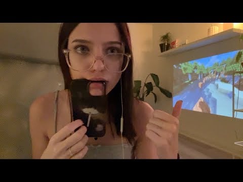 ASMR ☆ for ADHD Brains (Fast Tapping + Minecraft Parkour)