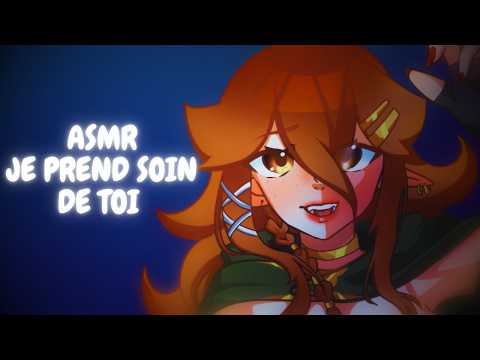 ASMR Je te chouchoute ce soir 🌙 Sons d’eau et voix douce