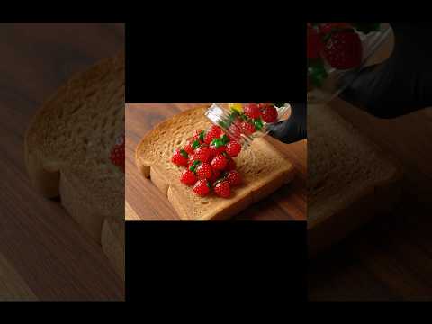 流行りのAIトーストASMRやってみた🍞Satisfying AI ASMR Toast Spreading #asmr #satisfying #asmrsounds #shorts