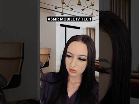 [ASMR] Mobile IV Tech Gives You Fluids #shorts