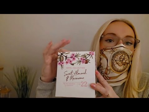 ASMR Over Describing Unboxing Candle | Whispered | Show and Tell