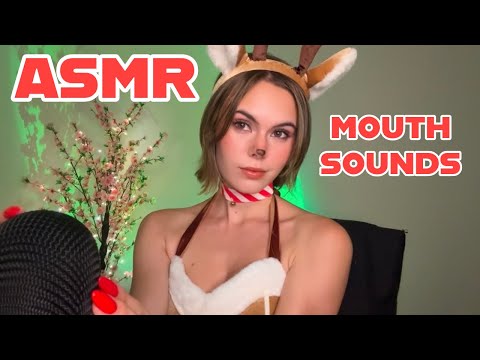 ASMR | REINDEER GIRL DOES MOUTH SOUNDS