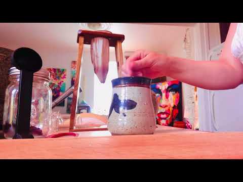 ASMR slow brew coffee relaxing sounds