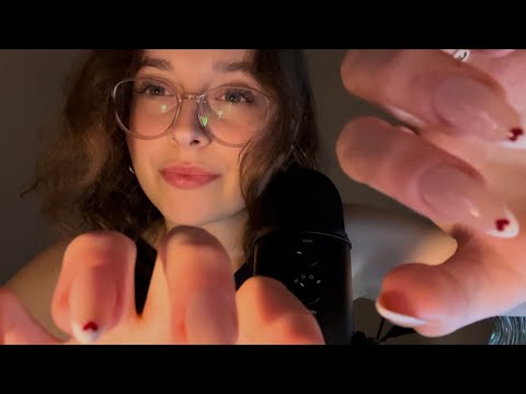 ASMR invisible scratching and plucking