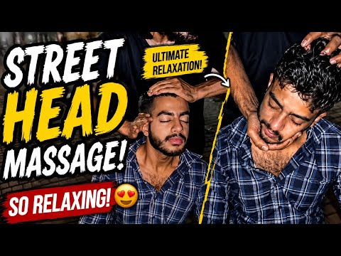 Roadside Head & Neck Massage in Pakistan 🇵🇰 | So Relaxing!
