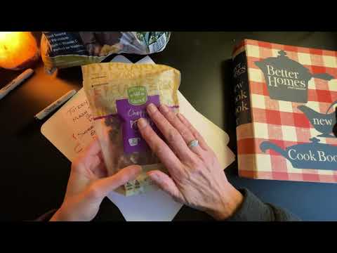 Thanksgiving Meal Planning ASMR