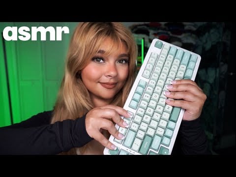 No podrás dejar de escuchar esto... ⌨️ ASMR Tapping con Teclado SUPER Cremoso