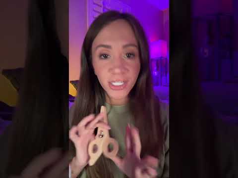 Wooden Haircut & Makeup 🪵 #asmr