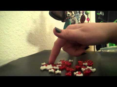 ASMR sounds 22 - Playing with beads, Ziplock bag, Scrapbook tapping, tape..