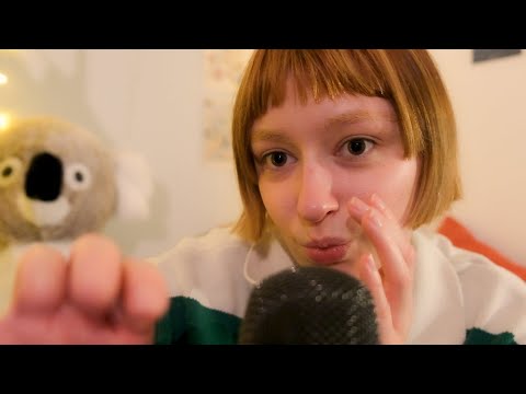 Fast and agressive ASMR | Mouth sounds with Rambling and Hand sounds