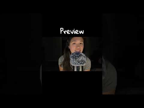 Preview: Random ASMR Triggers (Crinkling Packages/Hand Flutters/Personal Attention) #asmr #sleep