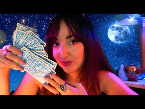 ASMR Chaotic Tarot Card Reading Roleplay 🔮✨