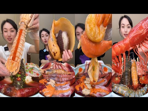 MUKBANG ASMR 🦀🥵 Spicy Seafood Boil Mukbang ASMR | 매운해산물찜먹방ASMR | Spicy seafood