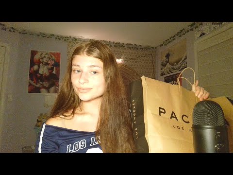 ASMR Back to School Haul