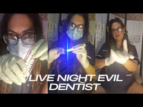 live night time evil dentist asmr sleep aid rp BONUS VIDEO RE RDITED