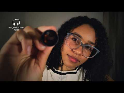 ASMR Consulta Dermatológica | Sons Relaxantes + Cuidados com a Pele