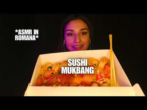*asmr 🇷🇴 * sushi si soapte relaxante