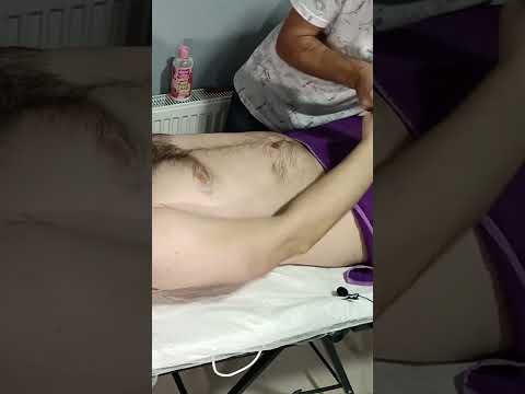 VERY RELAXING CHEST AND ARM TURKISH MASSAGE THERAPY #satisfying #relaxing #asmr #shorts #massage