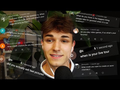 the Q&A video everyone's been waiting for... (ASMR)