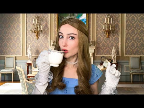 ASMR Bridgerton Roleplay 🫖 Tea with Miss Caroline (WLW Roleplay)