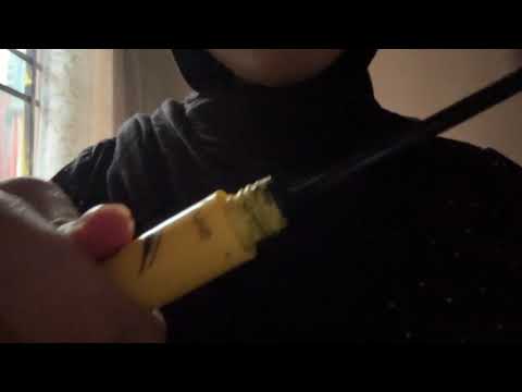 ASMR | 1 minute Eyelash Curl and Mascara Application (Camera touching, blink mascara)