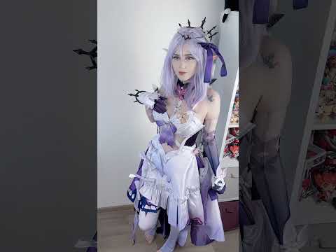 Castorice version🤍 #cosplay #cosplayer #anime #cosplaygirl #zenlesszonezero #castoricehsr